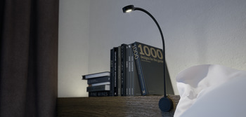 Flexible Light, Monochrome, with USB Charging Station, Loox LED 2034, 12 V