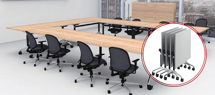 Shop the new Flip Top Table Base from Häfele.