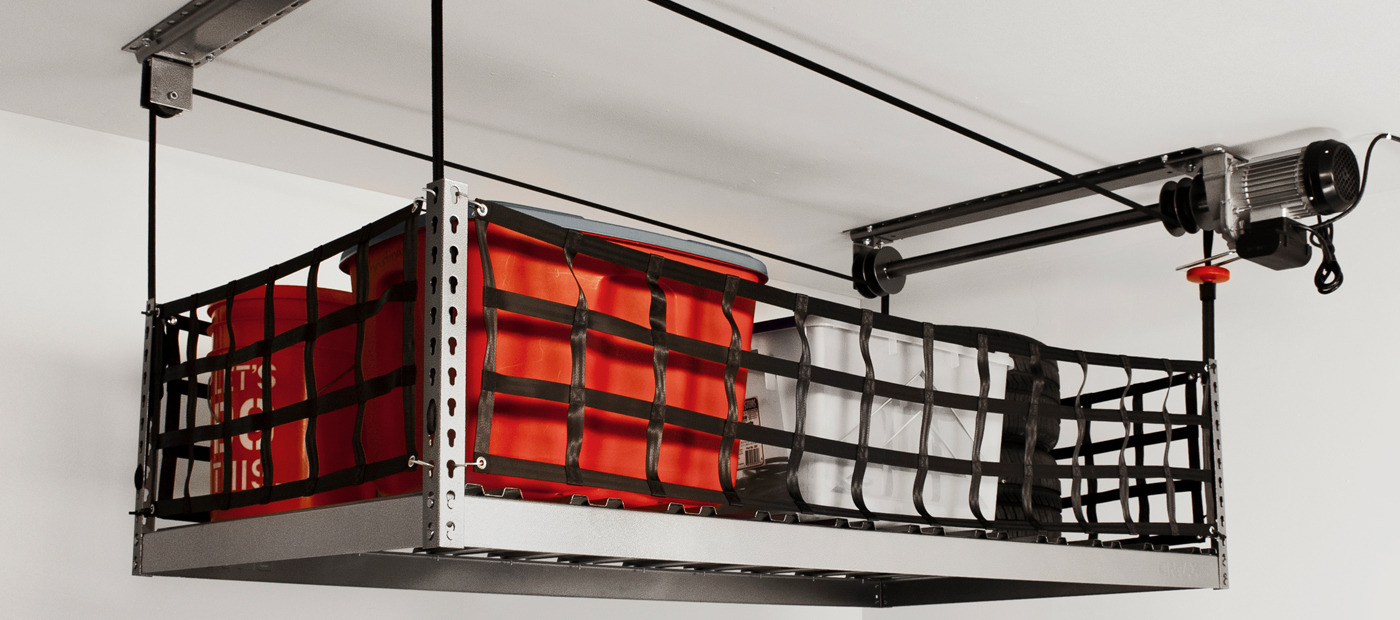 ONRAX Ceiling Storage Systems from Häfele.