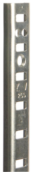 255 Series Pilaster Standards, KV, 5/8 x 3/16, 23 ga. Steel, Model 255 ZC