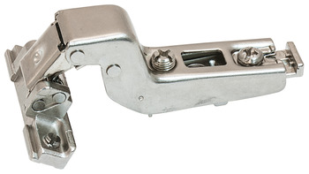 Aluminum Frame Door Hinge, H-Series, 110° Opening Angle, Clip-On, Self Closing, Inset Mounting