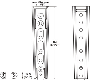 Bed Connector, High Stability