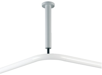 Ceiling Support For Shower Curtain Rod In The Hafele America Shop