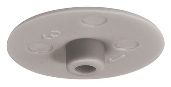 Cover Cap, For Häfele Minifix<sup>®</sup> 15 without rim, from wood thickness 15 mm
