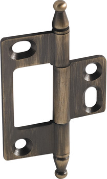 3 Non-Mortise Butt Hinges Oil Rubbed Bronze
