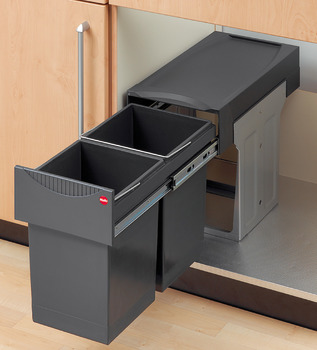 Waste Bin Pull-Out, Hailo Easy Cargo 30