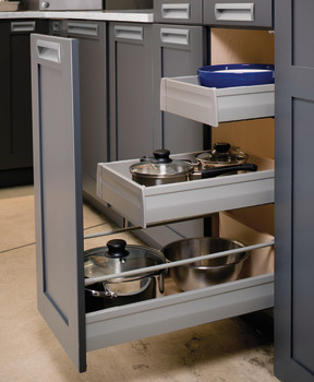 Häfele MX Double-Wall Drawer System, 110 lbs. Capacity