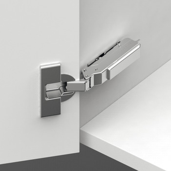 Concealed Hinge, Grass TIOMOS, 110° Opening Angle, Half Overlay/Twin Mounting