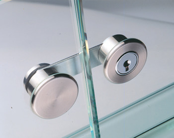 Glass Door Cam Lock, for Double Doors