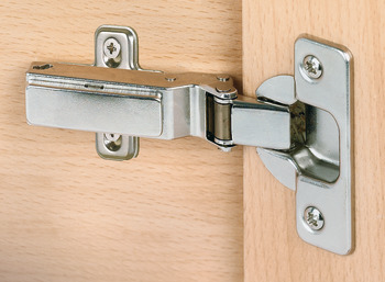Concealed Cup Hinge, Häfele Duomatic 120°, for -30° corner application