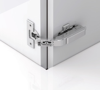 Pie-Cut Corner Hinge, Grass TIOMOS, Self-Close, for Connecting Two Folding Doors
