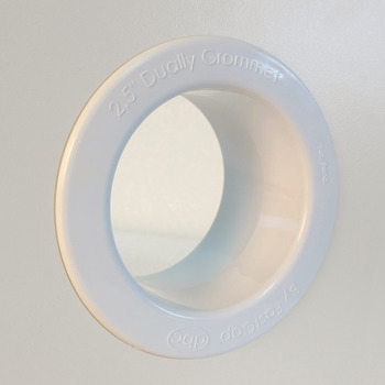 Plastic Grommet, Dual-Sided, Round, Ø64 mm