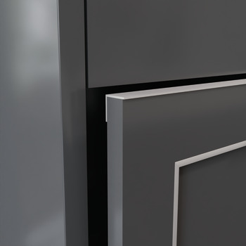 Cabinet Accent, Designer DripEdge, Aluminum
