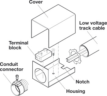 Terminal Block/Connector, for Low Voltage Lighting