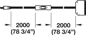 Secondary Lead, for 12 V Wall Plug Drivers