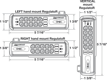 Regulator Keypad Lock, Manual Locking