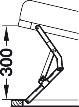 Foot Section Scissor Jack, In 18 stages
