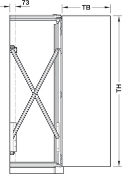 Wooden Folding Sliding Doors, Hawa Folding Concepta 25
