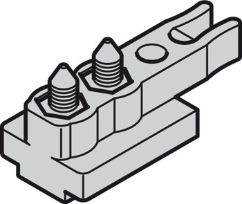 Track Buffer, With Retaining Spring and Rubber Buffer