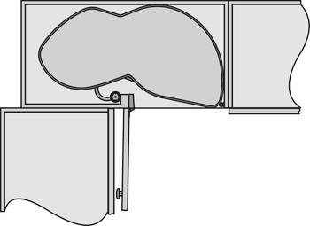 Angle Reduction Bracket, for LeMans II