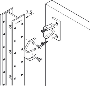 Push-in Fitting, AS Panel Connector