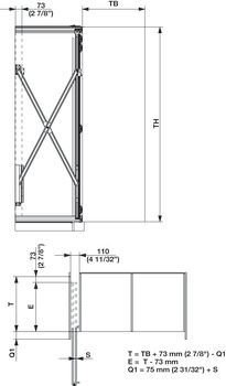 Wooden Folding Sliding Doors, Hawa Folding Concepta 25