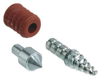 Two-Piece Connector, Press-Fit, Permanent, Steel