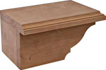 Cabinet Foot, Traditional, 4 x 7 3/4 x 4 7/8