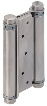 Double action spring hinge, for flush interior doors up to 55 kg