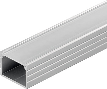 Aluminum Profile, Häfele Loox5 Profile 2109/2191, for LED strip lights