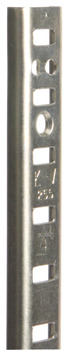 255 Series Pilaster Standards, KV, 5/8 x 3/16, 23 ga. Steel, Model 255 ZC