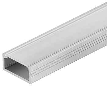 Aluminum Profile, Häfele Loox5 Profile 2109/2191, for LED strip lights