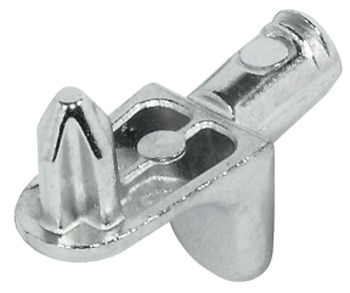 Shelf Support Plug in for Ø 6 mm Hole 60 kg Load Carrying Capacity 