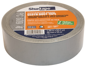 Cloth Duct Tape, PC 609®, Contractor Grade