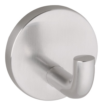 Wall Mounted Hook, Stainless Steel, Brushed
