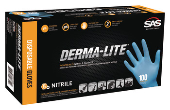 Disposable Gloves, Nitrile, 8 mm, Powder-Free