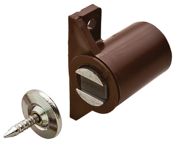 Häfele Hafele Magnetic Catch Pull 3-4 Kg For Screw Fixing Square Pull 3-4 Kg Brown 