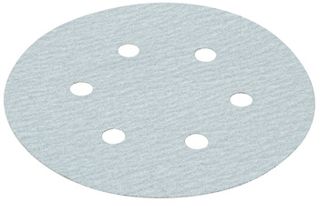 Abrasive Disc, Hook & Loop 6, Silicon Carbide, 6 Holes