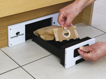 Replacement dust bag, for Slimline Sweepovac kitchen vacuum for plinths
