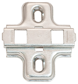Clip Mounting Plate, Clip-on, For screw fixing with chipboard screws