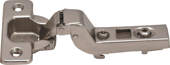 Clip-On Hinge, Opening Angle 110°, Inset Overlay