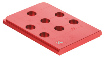 Red Jig, Drill Guide for Series Drilled Holes 37/60