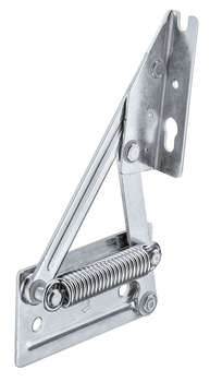 Bench Seat Hinge, for Light-Weight Seat Tops, with Spring