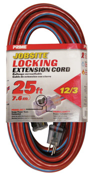Extension Cord, Jobsite Locking with Primelok and Primelight® Indicator Light