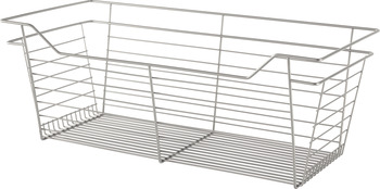 Wire Closet Basket, with Full Extension Slides