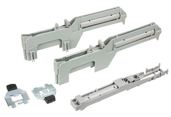 Easy Close Mechanism, for Top/Bottom Mounted Pull-Out Cabinet Slide