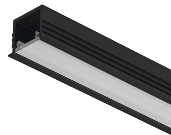 Profile for recess mounting, Häfele Loox5 Profile 1103, for LED strip lights