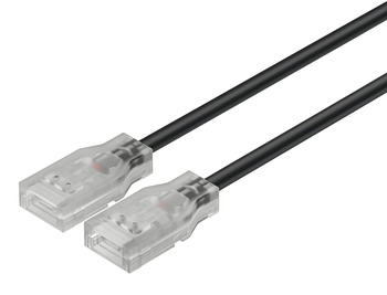 Interconnecting lead, Häfele Loox5, for LED silicone strip light, monochrome, 8 mm (5/16)