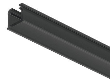 Profile for recess mounting, Häfele Loox5 profile 1101, for LED strip lights, plastic