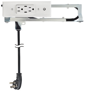 Docking Drawer, Blade USB-C (PD), with 2 x AC Outlets and 2 x USB-C (PD) Ports